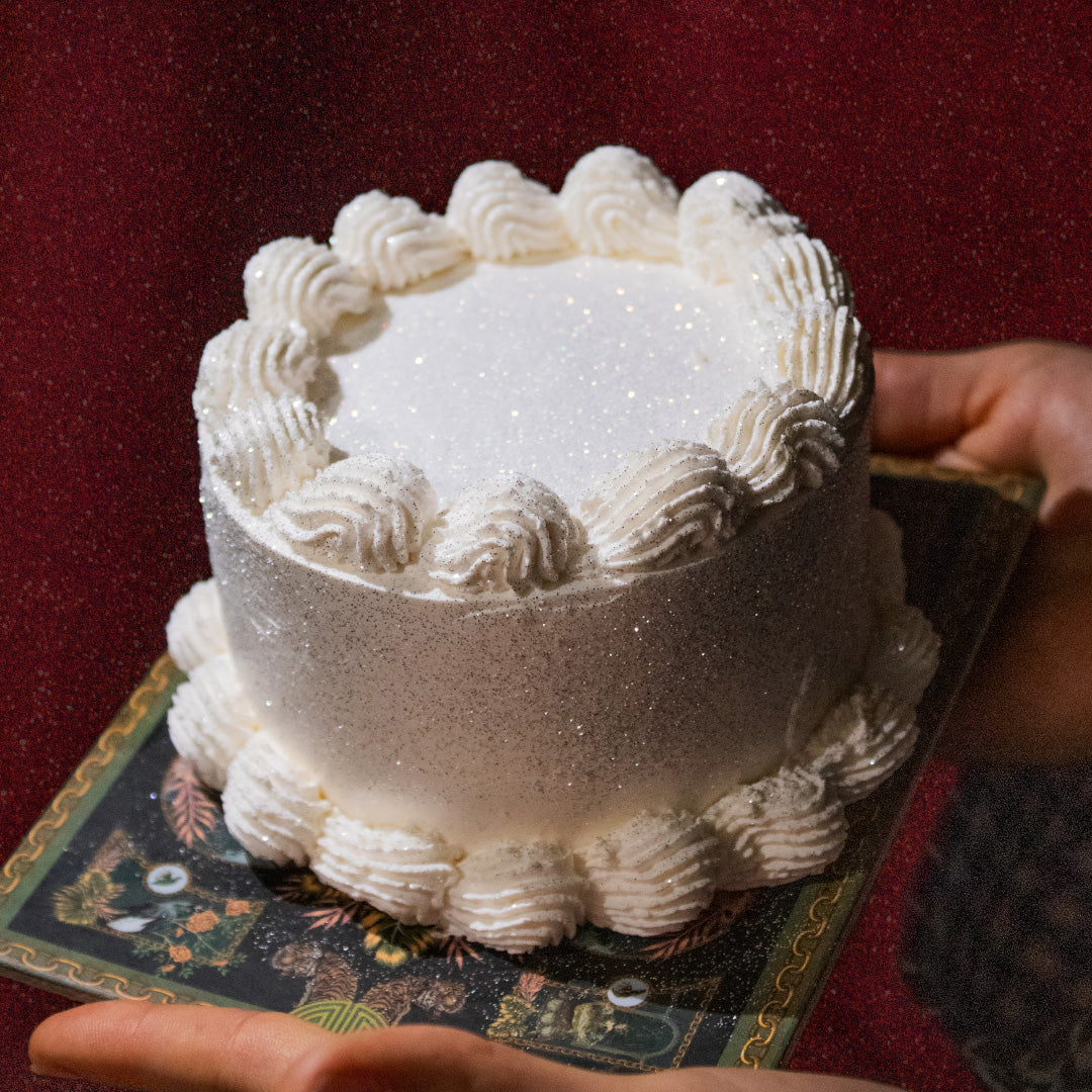 Mini torta de cumpleaños con  GLITTER 🆕