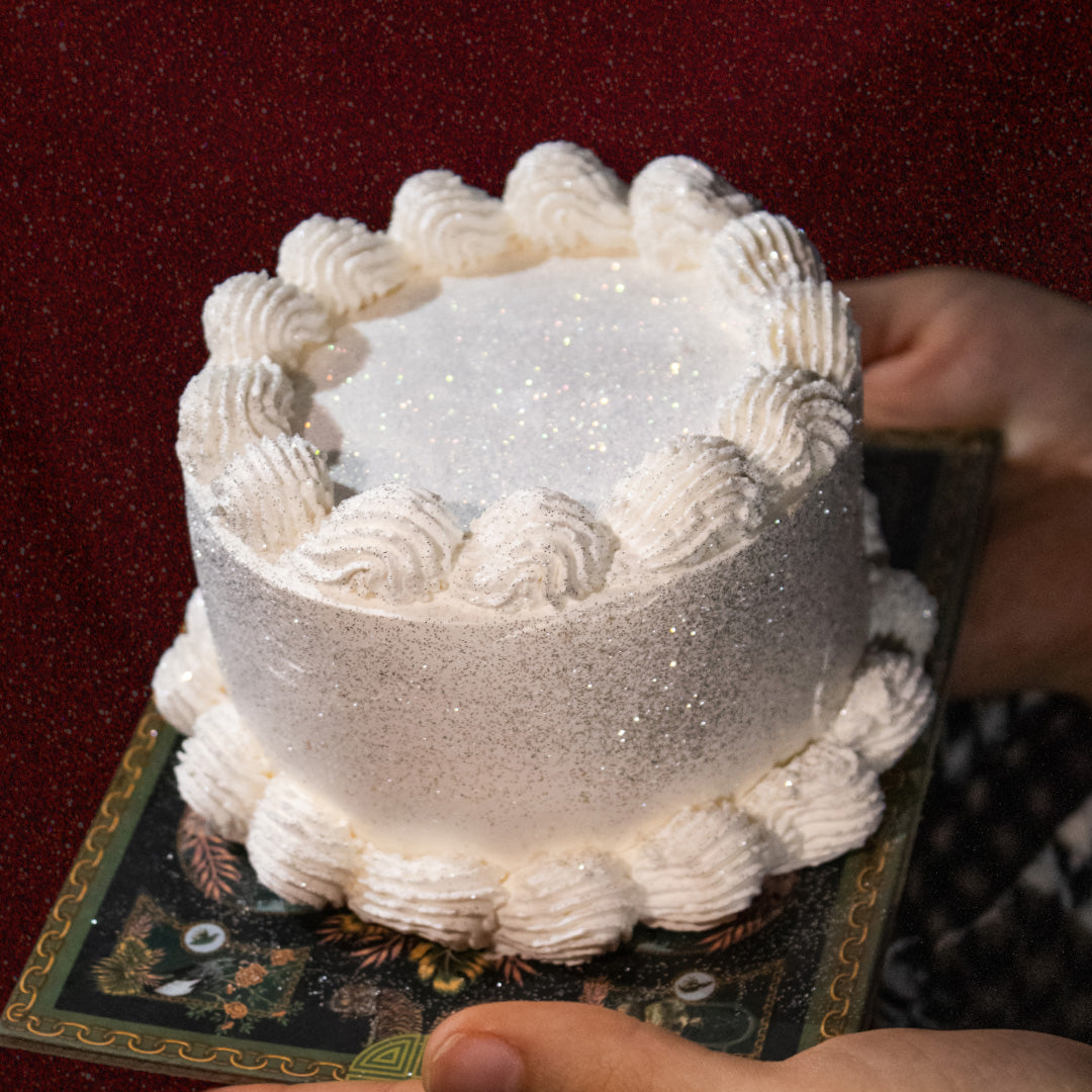 Mini torta de cumpleaños con  GLITTER 🆕